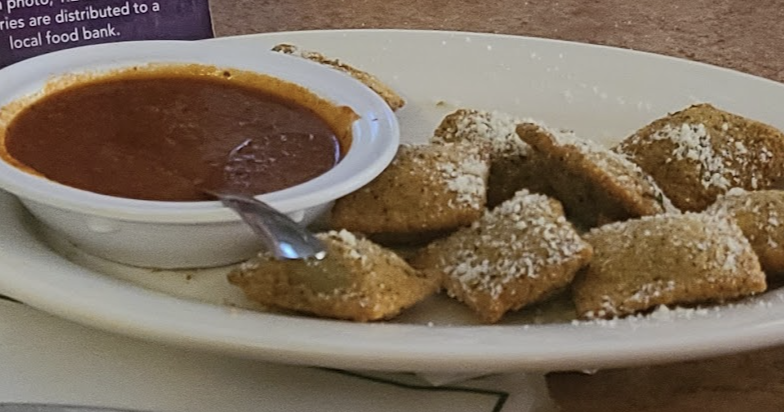 Biggie's signature dishes Steak SandwichToasted RavioliCannelloni